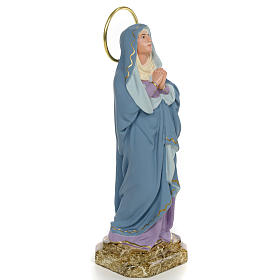 Virgen Dolores 20 cm pasta de madera. económica