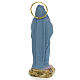 Our Lady of sorrow Statue in wood paste and crystal eyes, 20 cm s3