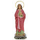 Saint John the Evangelist Statue in wood paste, 20 cm s1