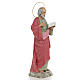 Saint Peter Statue in wood paste, 50 cm s4