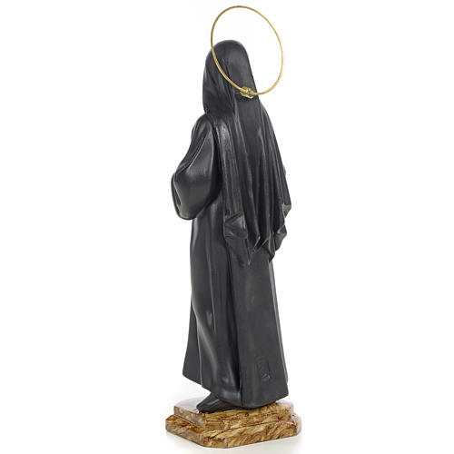 Statue Sainte Rita 30 cm pâte à bois 3