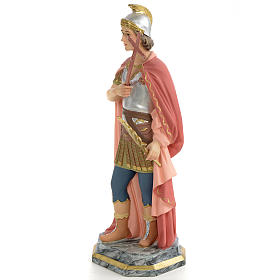 Saint Expedite of Melitene Statue in wood paste, 30 cm