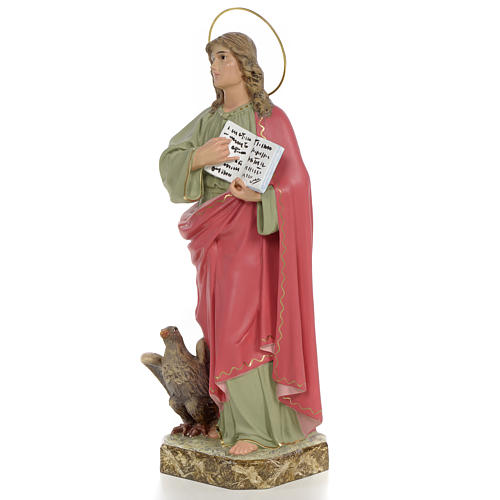 Statue St Jean Evangéliste 40 cm pâte à bois 2