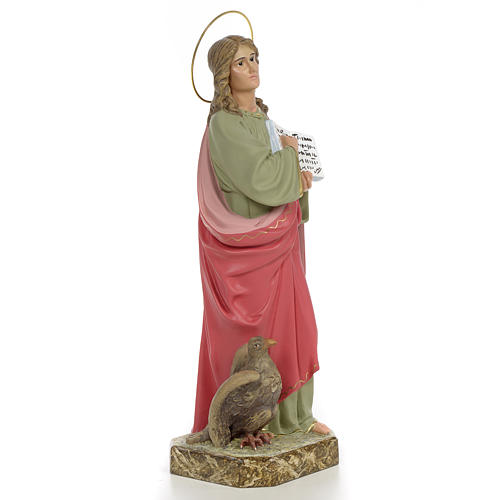 Statue St Jean Evangéliste 40 cm pâte à bois 4