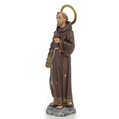 Francis of Assisi wooden paste 40cm, fine finish 2