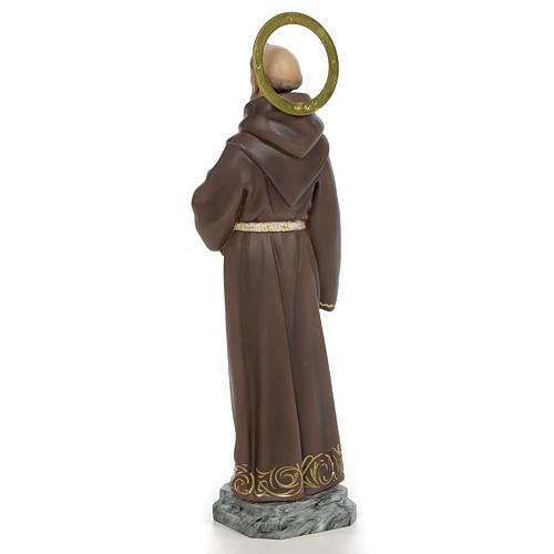 Francis of Assisi wooden paste 40cm, fine finish 3