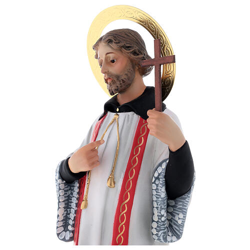 St Francois Xavier 40cm pâte bois élégante 4