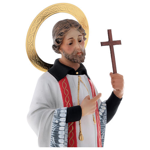 St Francois Xavier 40cm pâte bois élégante 6