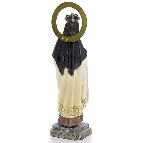 Santa Teresa de Jesús 30 cm pasta de madera elegante 3