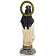 Santa Teresa de Jesús 30 cm pasta de madera elegante s3