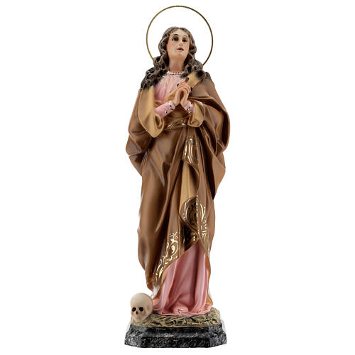 Maria Magdalena aus Holzmasse 40cm, fein Finish 1