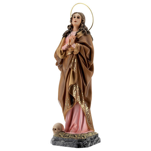 Maria Magdalena aus Holzmasse 40cm, fein Finish 3