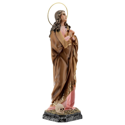 Statue Marie Madeleine 40 cm pâte à bois 5