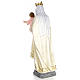 Vierge du Mont Carmel 140 cm pâte à bois s3