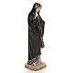 Virgen de la Soledad 50 cm pasta de madera elegante s4