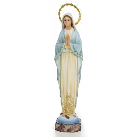 Inmaculada Concepción pasta de madera 30 cm elegante