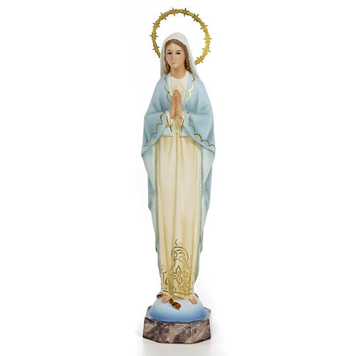 Inmaculada Concepción pasta de madera 30 cm elegante 1