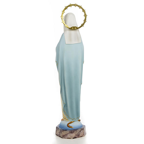 Inmaculada Concepción pasta de madera 30 cm elegante 3