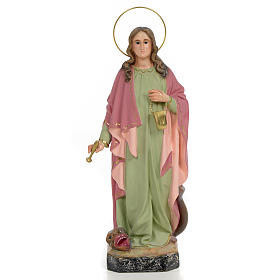 Saint Martha statue (for outdoors) 30cm in wood paste, elegant d