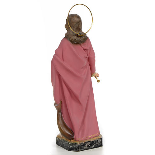 Saint Martha statue (for outdoors) 30cm in wood paste, elegant d 3