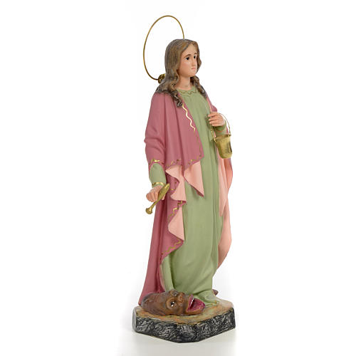 Saint Martha statue (for outdoors) 30cm in wood paste, elegant d 4