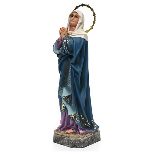 Our Lady of Sorrows wooden paste 40cm, fine finish 3