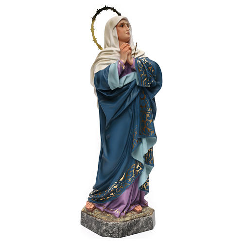 Our Lady of Sorrows wooden paste 40cm, fine finish 5
