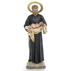 San Gaetano 40 cm pasta di legno dec. elegante