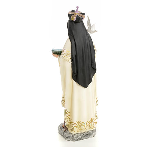 Santa Teresa de Jesús 40cm pasta de madera Elegante 3