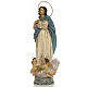 Immaculate Conception wooden paste 60cm, aged finish s2