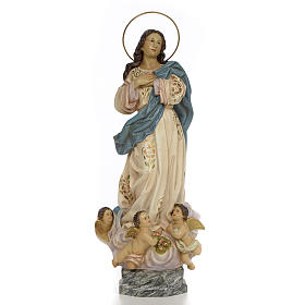 Immaculate Conception wooden paste 60cm, aged finish