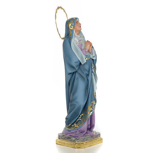 Our Lady of Sorrows wooden paste 40cm, superior finish 4