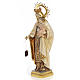 Madonna del Carmelo 40 cm pasta di legno dec. extra s2