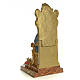 Sacro Cuore Maria su trono 50 cm pasta di legno dec. extra s3