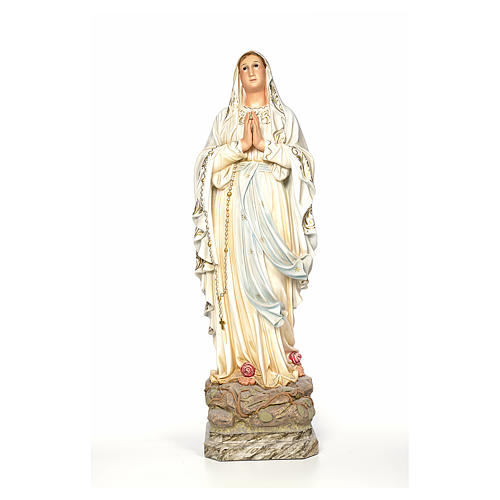 Gottesmutter von Lourdes 100cm, fein Finish 1