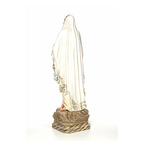 Madonna di Lourdes 100 cm dec. elegante 3