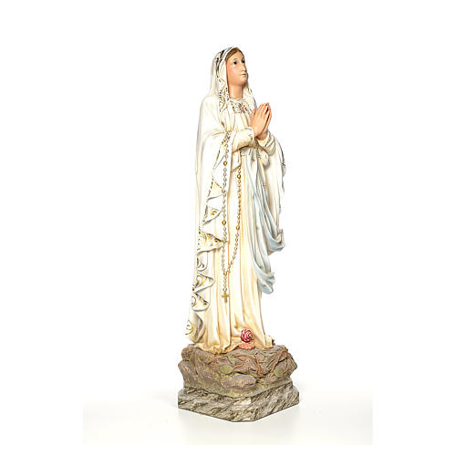 Madonna di Lourdes 100 cm dec. elegante 4