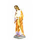 San Giuseppe Bambino in braccio 110 cm pasta legno dec. elegante s7
