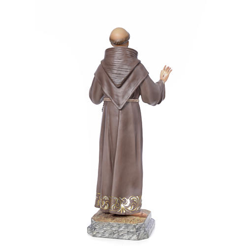 Francis of Assisi wood paste 80cm, fine finish 3