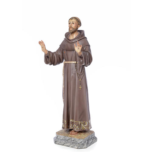 Francis of Assisi wood paste 80cm, fine finish 4