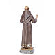 Francis of Assisi wood paste 80cm, fine finish s3