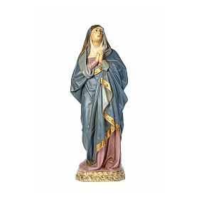 Vergine Addolorata 120 cm pasta di legno dec. anticata