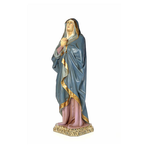 Vergine Addolorata 120 cm pasta di legno dec. anticata 2