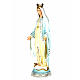 Virgin of the miracle medal wood paste 120cm, fine finish s2