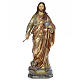 Christ the King Sovereign priest, 80cm in wood paste, polychroma s1