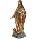 Christ the King Sovereign priest, 80cm in wood paste, polychroma s2