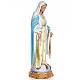 Madonna Miracolosa 80 cm pasta di legno dec. elegante s4