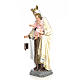 Vergine del Carmelo 100 cm pasta di legno dec. elegante s2