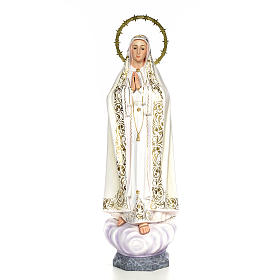 Notre Dame de Fatima 100 cm pâte à bois