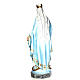 Virgin of the miracle medal wood paste 140cm, fine finish s3